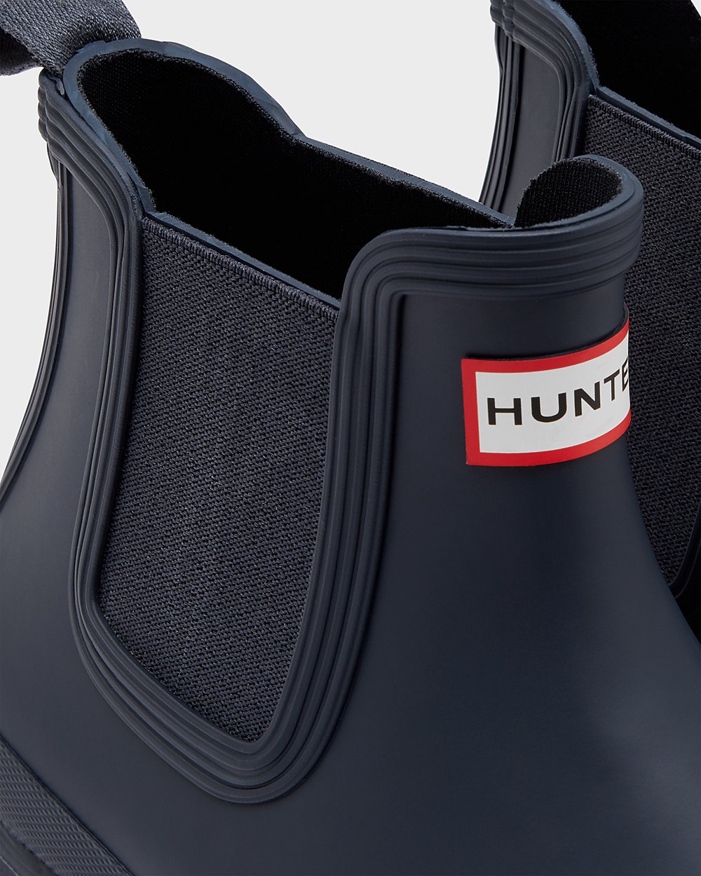 Chelsea Boots Herr - Hunter Original - Marinblå - 450673-XOP